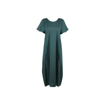 PLEATS PLEASE ISSEY MIYAKE Short Sleeved Dress Women's Dark Green