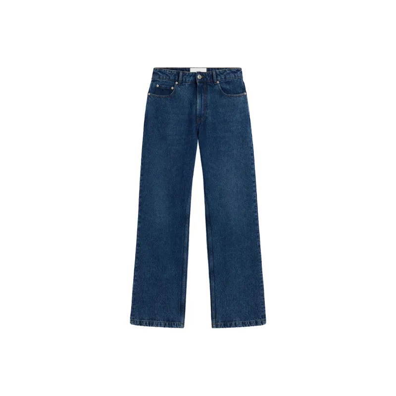 Ami Paris High rise Straight leg Jeans-0