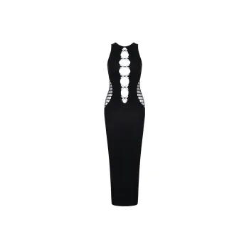 The Kript Sleeveless Dresses Women's Black