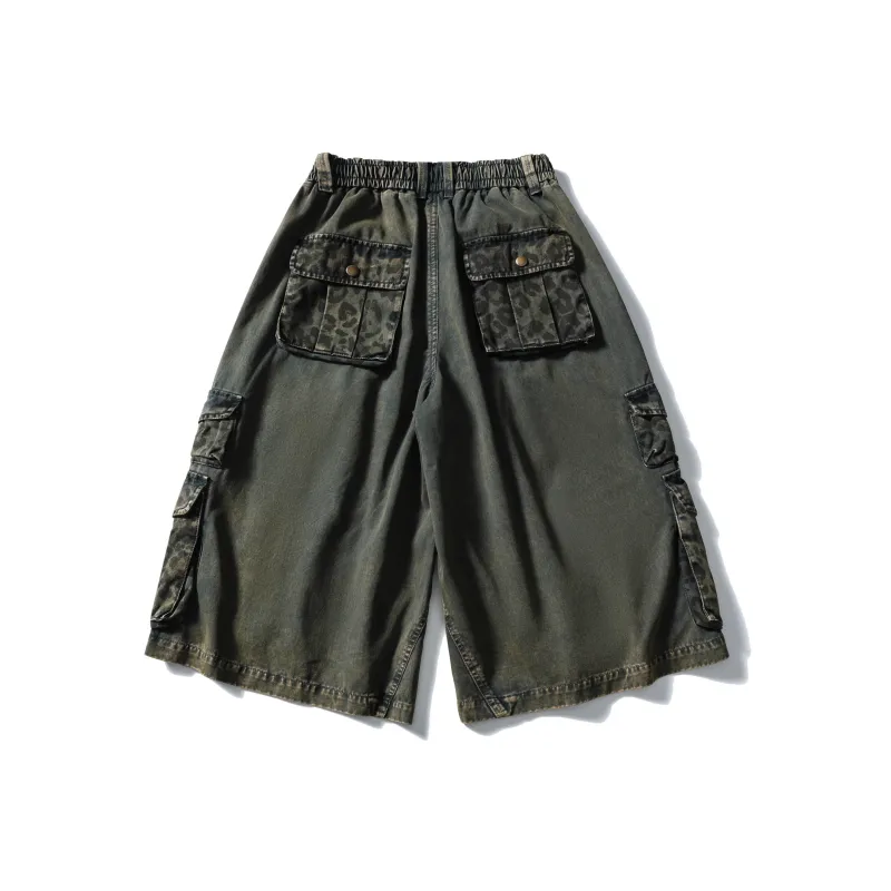 Dme Denim Shorts Unisex-3
