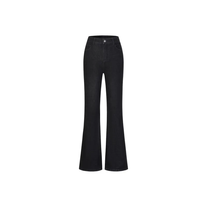 JZ. ANNAKRO Jeans Women's Plain Black-0