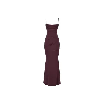 HOUSE OF CB Slip Dresses Women's Black Cherry