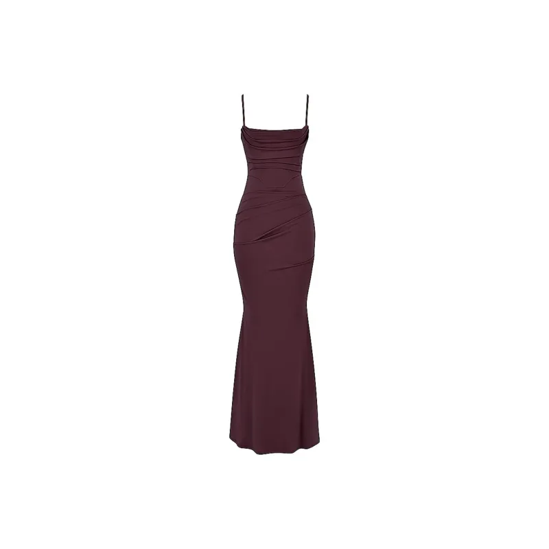 HOUSE OF CB Slip Dresses Women's Black Cherry-0