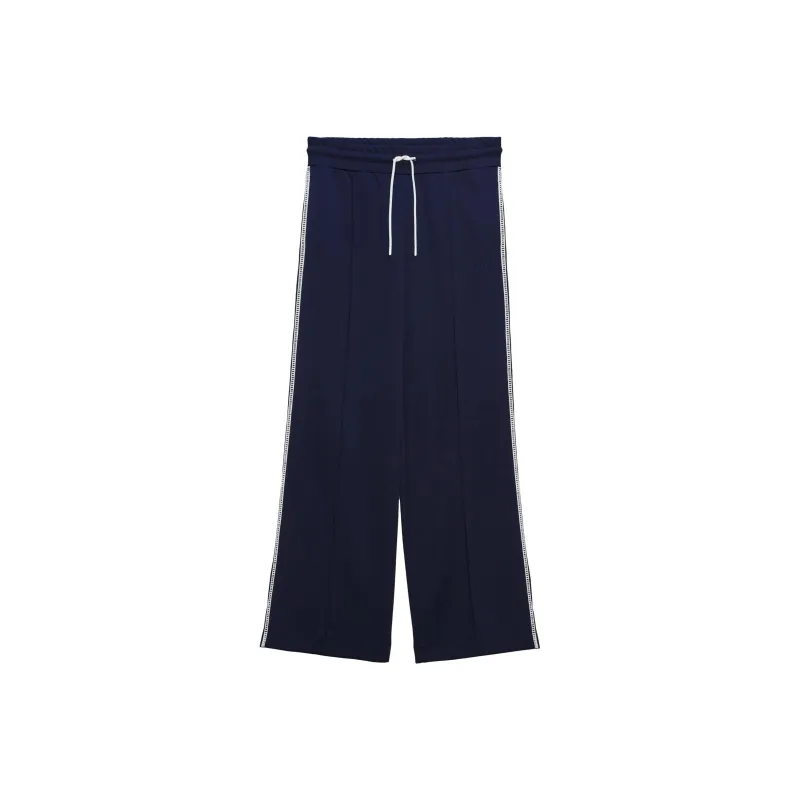 MSGM Crochet trim Track Trousers-0