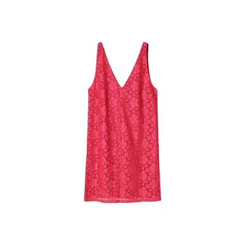 Desigual SS24 Sleeveless Dress Women's Red