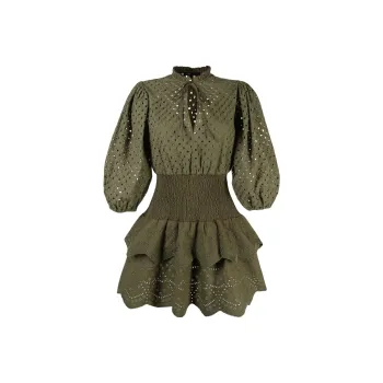 Maje Long Sleeved Dresses Women's Khaki