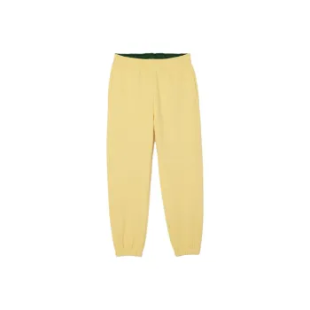 LACOSTE Knitted Sports Pants Women's Light Yellow