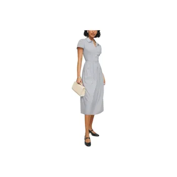 REFORMATION Ula Dress Short-Sleeved Dresses Women's Light Blue