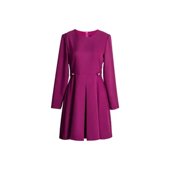 ROEYSHOUSE Long Sleeved Dresses Women's Rose Red