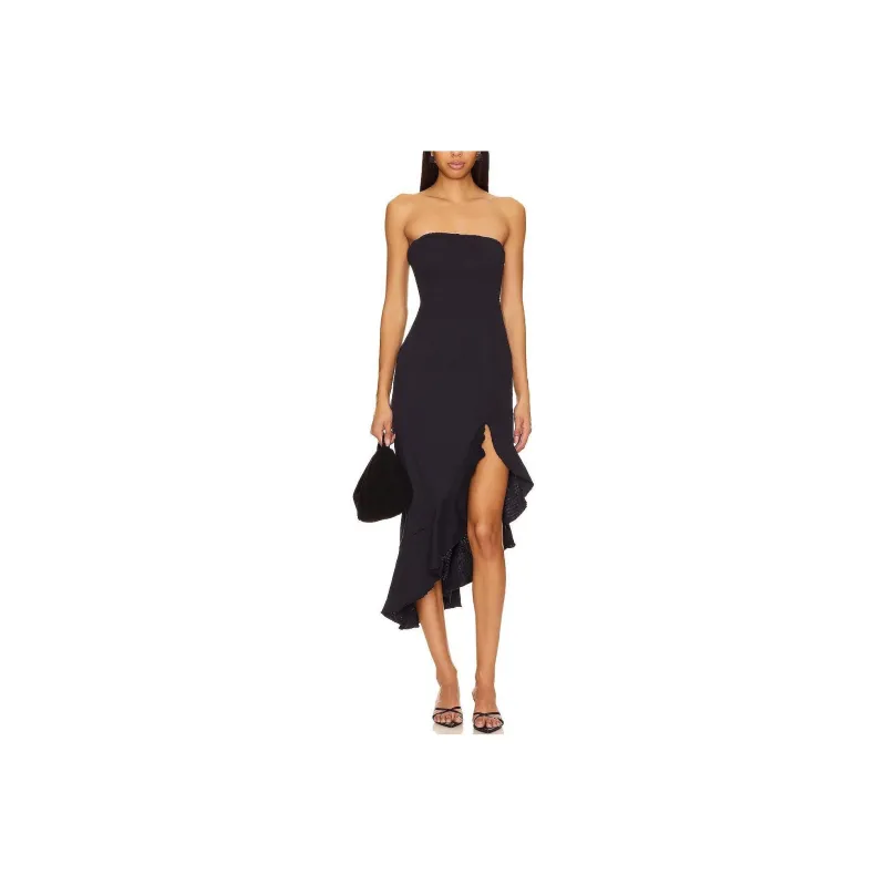 FREE PEOPLE Sleeveless Dress Women's Black-0