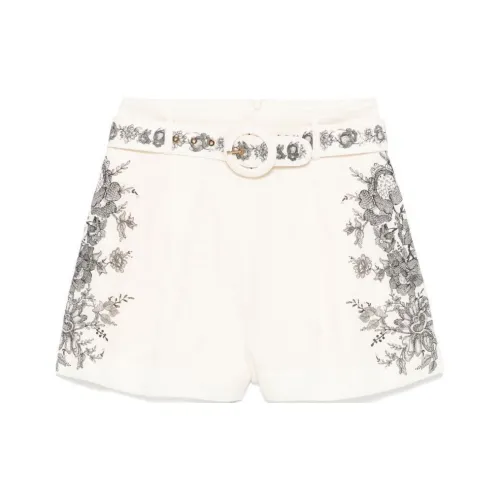Zimmermann Flat Front Shorts