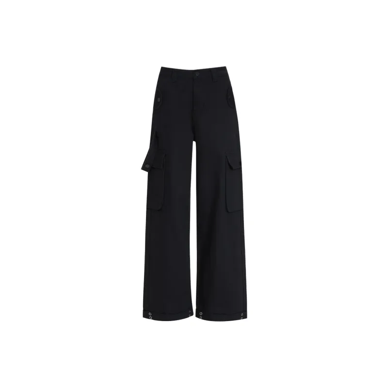 OROI Cargo Pants Women's Black-0