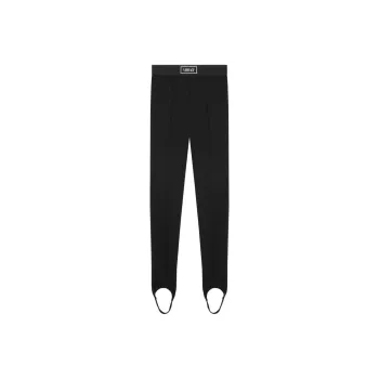 VERSACE 90s Vintage Logo High Waist Leggings