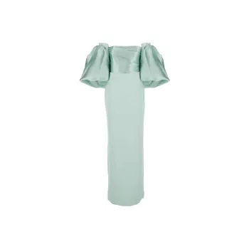 SOLACE LONDON Short Sleeved Dress Women's Green