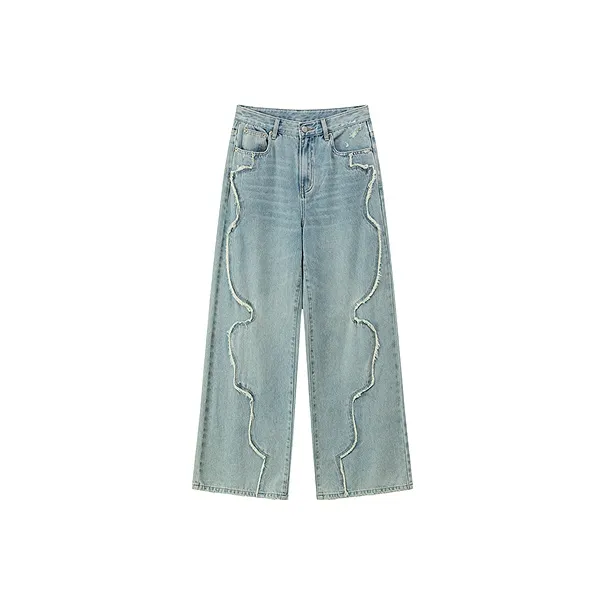 CHUU Jeans Women's Light Denim Blue-0