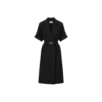 Iceberg Short Sleeved Dresses Women's Black