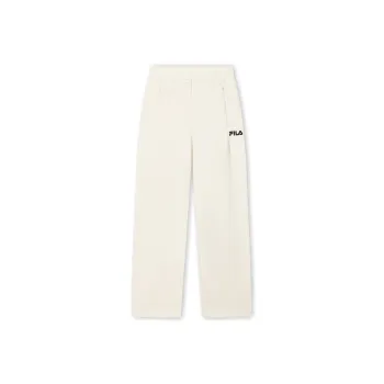 FILA Knitted Sports Pants Women's Fresh Ivory