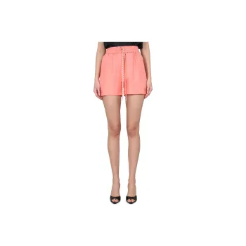 Alysi High Waisted Drawstring Shorts