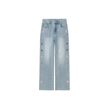 CHUU Jeans Women's Light Denim Blue