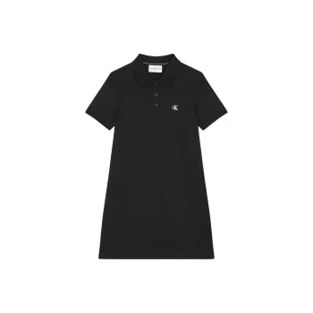 CALVIN KLEIN Short Sleeved Dresses Women's Black