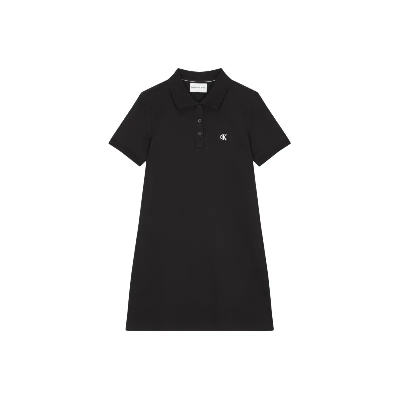 CALVIN KLEIN Short Sleeved Dresses Women's Black-0