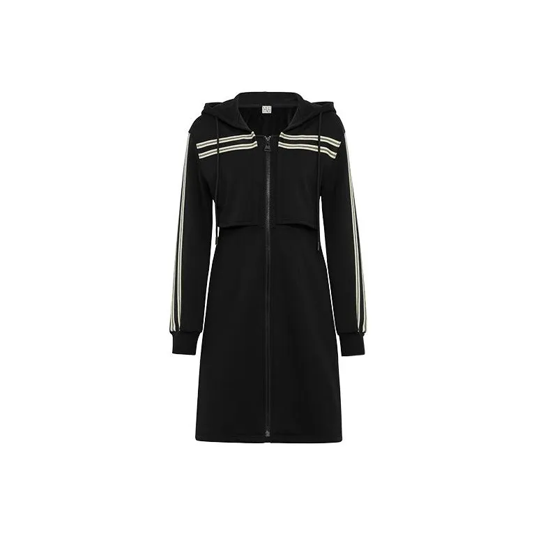MEIYANG Long Sleeved Dress Women's Black-0