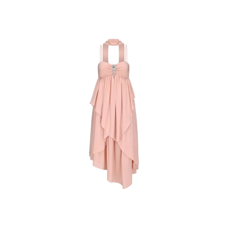 ARTE PURA Sleeveless Dress Women's Dark Pink-0