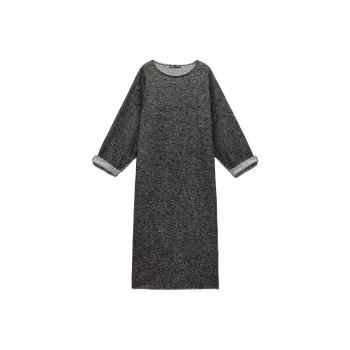 ZARA Long Sleeved Dresses Women's Coal Gray