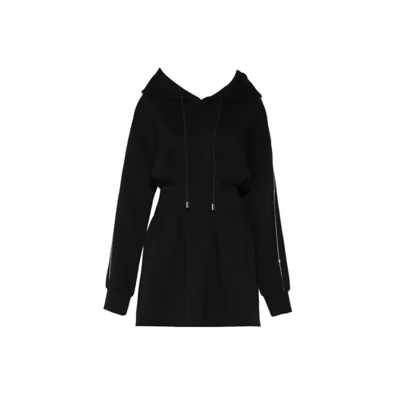 DPLAY Long Sleeved Dress Women's Classic Black-0