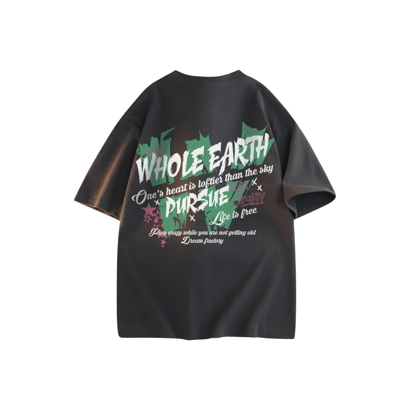 WHOLE EARTH T Shirts Unisex-11