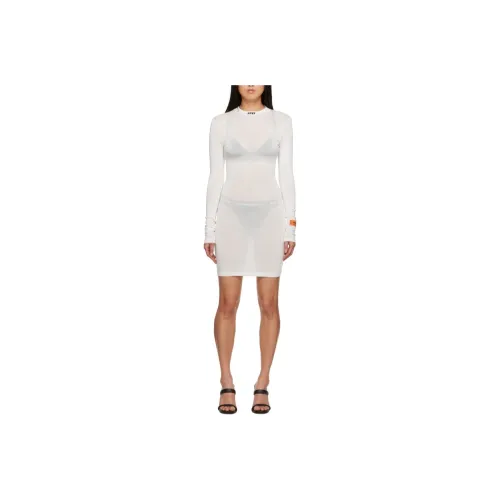 HERON PRESTON Long-Sleeved Dresses Women's White
