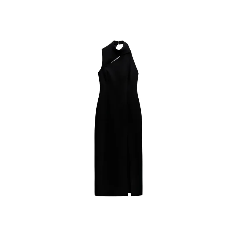 ZARA Sleeveless Dress Women's Black-0