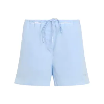 MIU MIU Drawstring Elastic Waist Shorts