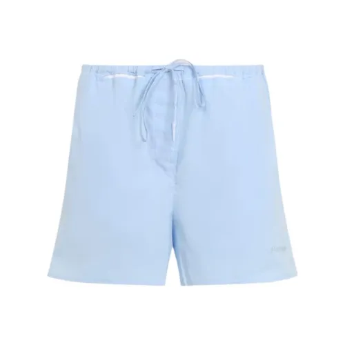 MIU MIU Drawstring Elastic Waist Shorts
