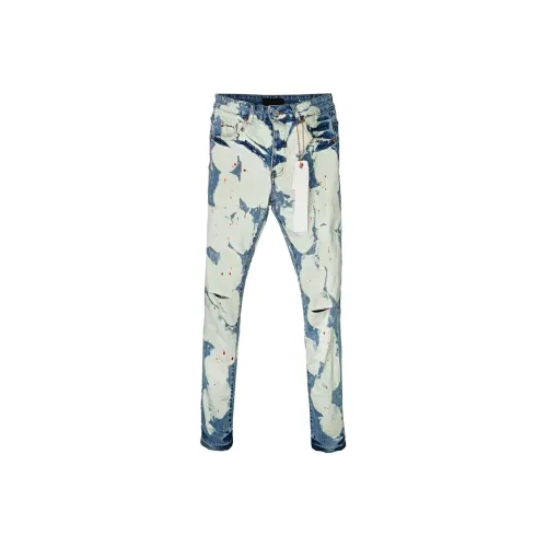 TESTUNG Jeans Unisex Blue White