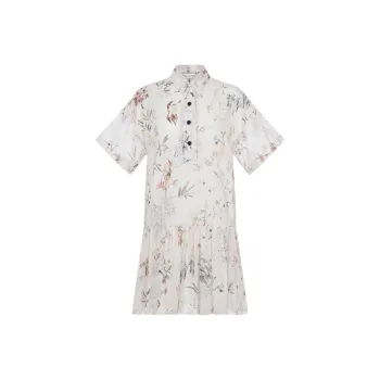 DIOR SS25 Short Sleeved Dress Women's White
