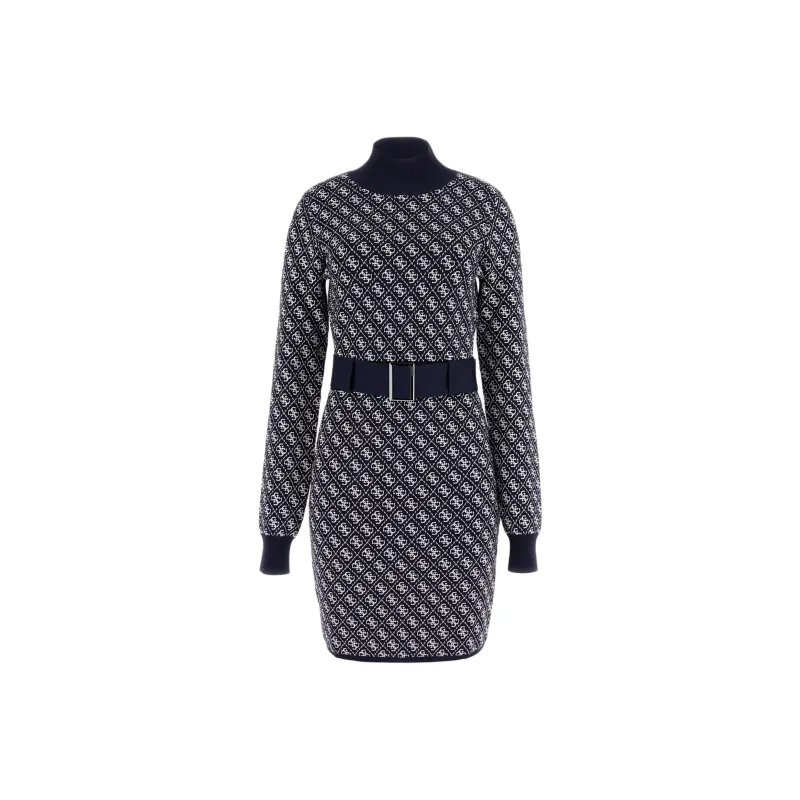 GUESS Long-Sleeved Dresses Women's Blue-0