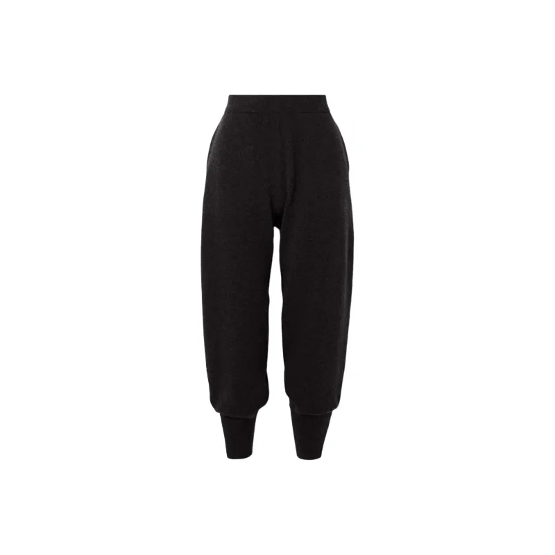 FRAME Knitted Sweatpants Women's Black-0