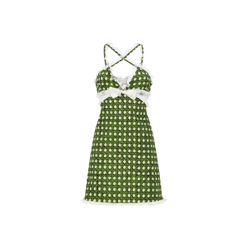 Giambattista Vall i Polka dot Bow detail Dress-0