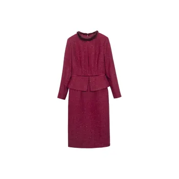 Lucybaily Long-Sleeved Dresses Women's