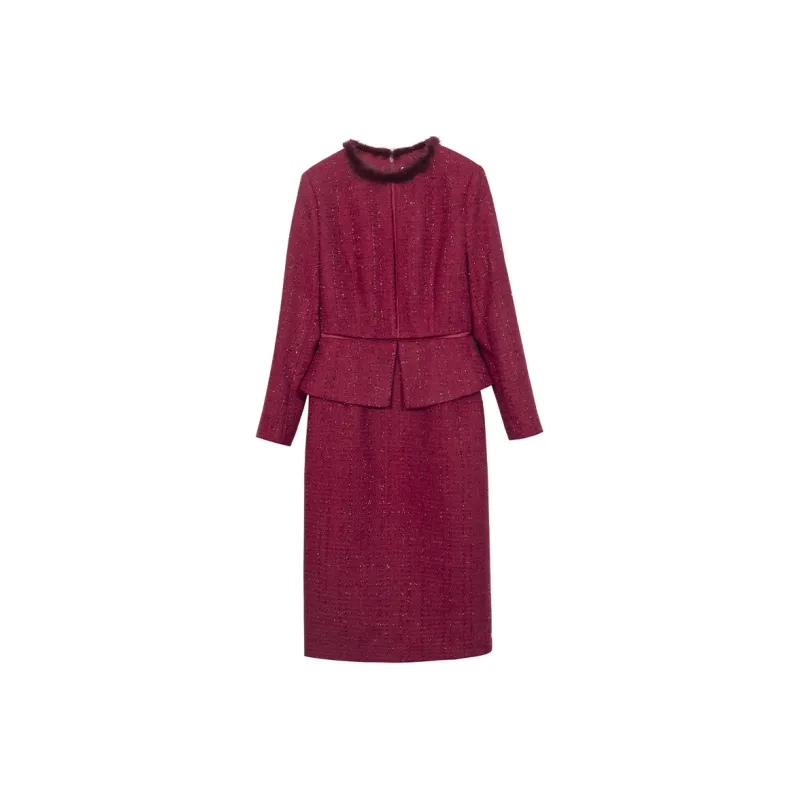 Lucybaily Long Sleeved Dresses Women's-0