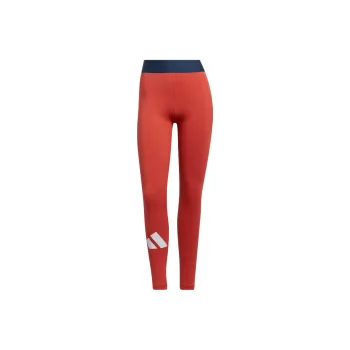 Adidas AEROREADY Techfit Life Mid-Rise Badge Of Leggings Women's Bright Pink Fluorescent