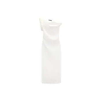 ZARA Sleeveless Dresses Women's White