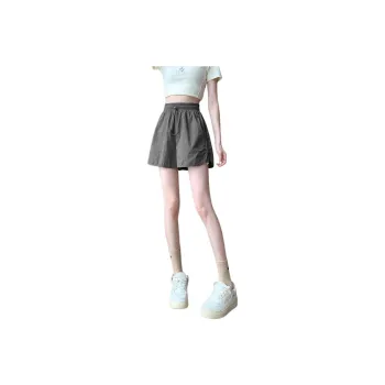 Tonlion Casual Shorts Women's Dark Gray