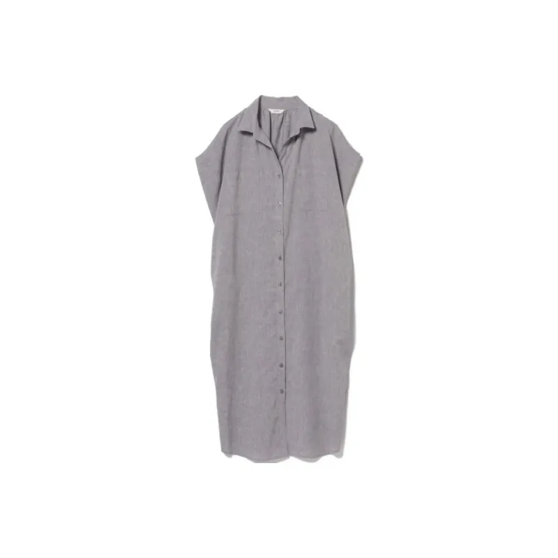 Beams Short Sleeved Dress Women's-5