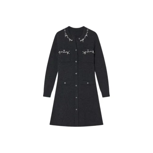 Goodland Long Sleeved Dresses Women's Carbon Gray