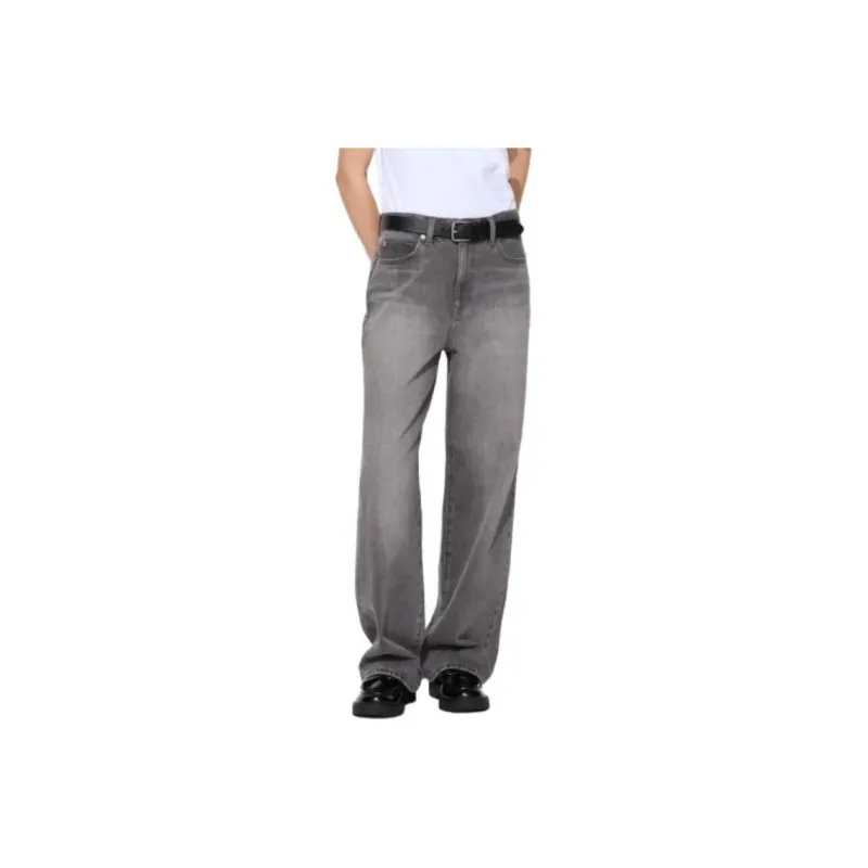 UNIQLO Denim Series Jeans Women's Sky Gray-0