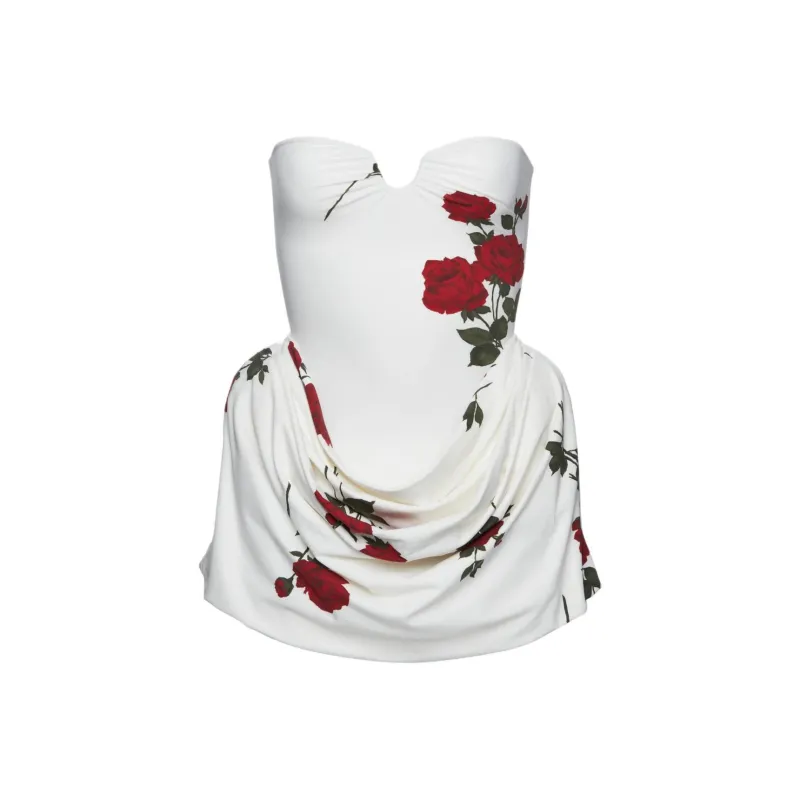 MAGDA BUTRYM SS24 Sleeveless Dress Women's White-0