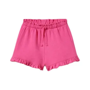 ZARA Casual Shorts Baby Dark Purple Red