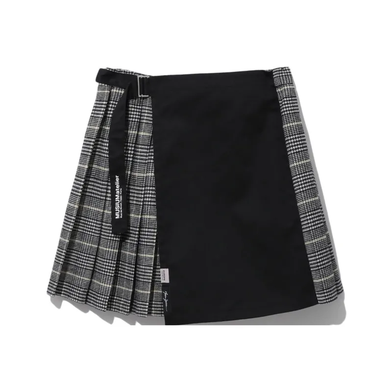 MUSIUM DIV Casual Short Skirts Women's Black-0
